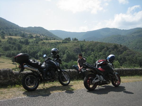 Petit arrt dans la valle du Tarn